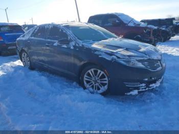  Salvage Lincoln MKZ