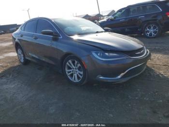  Salvage Chrysler 200