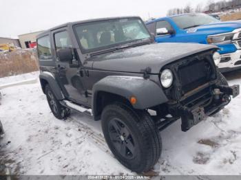  Salvage Jeep Wrangler