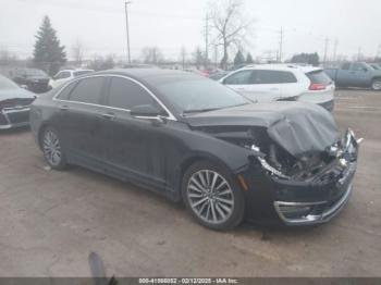  Salvage Lincoln MKZ Hybrid