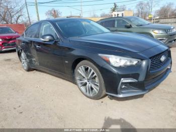  Salvage INFINITI Q50