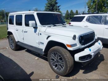  Salvage Jeep Wrangler