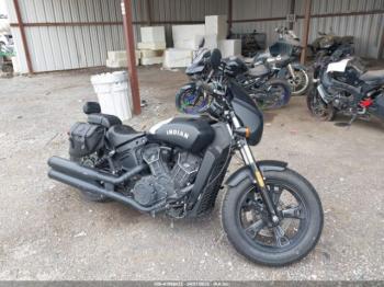  Salvage Indian Motorcycle Co Scout