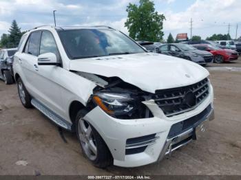  Salvage Mercedes-Benz M-Class