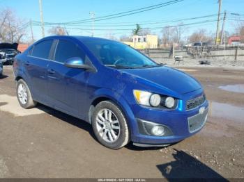  Salvage Chevrolet Sonic