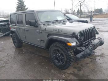  Salvage Jeep Wrangler