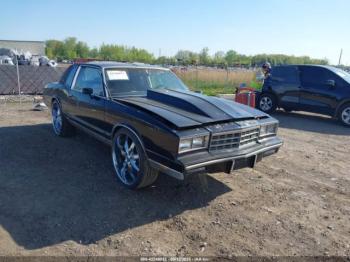  Salvage Chevrolet Monte Carlo