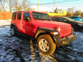  Salvage Jeep Wrangler