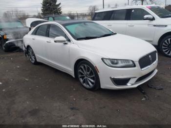  Salvage Lincoln MKZ