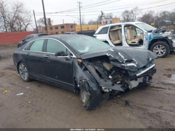  Salvage Lincoln MKZ