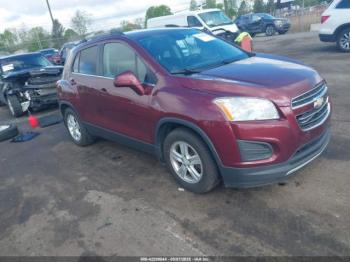  Salvage Chevrolet Trax