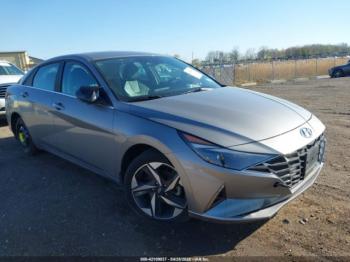  Salvage Hyundai ELANTRA