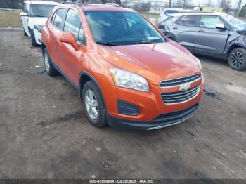  Salvage Chevrolet Trax