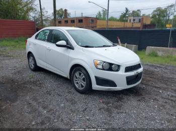  Salvage Chevrolet Sonic