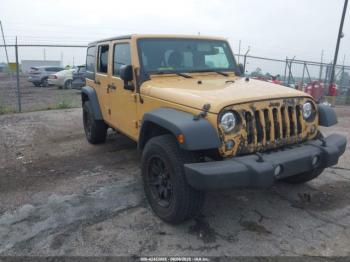  Salvage Jeep Wrangler
