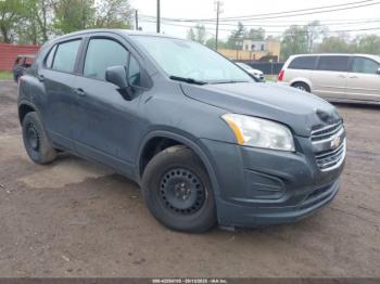  Salvage Chevrolet Trax