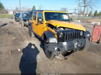  Salvage Jeep Wrangler