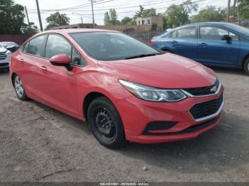  Salvage Chevrolet Cruze
