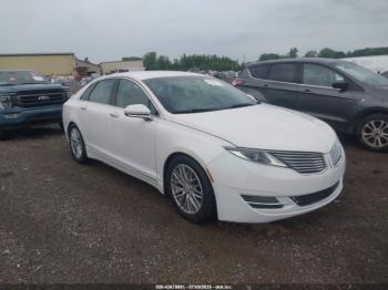  Salvage Lincoln MKZ