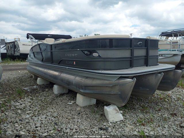  Salvage Crest Iii Pontoon