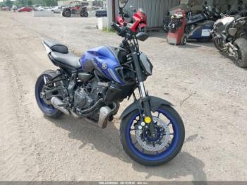  Salvage Yamaha Mt07