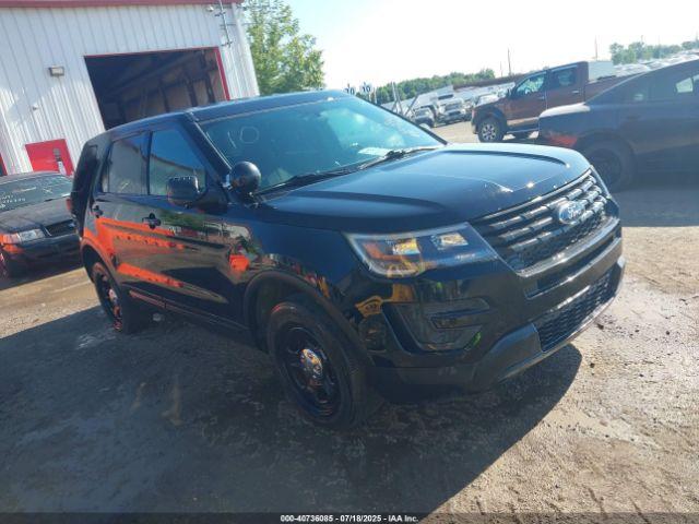  Salvage Ford Police Interceptor Utilit