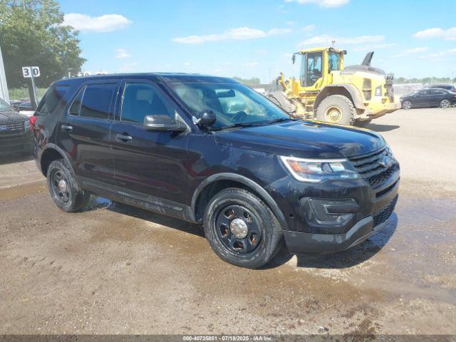  Salvage Ford Police Interceptor Utilit