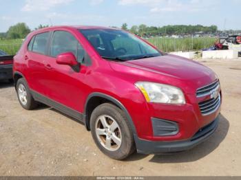  Salvage Chevrolet Trax