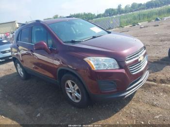  Salvage Chevrolet Trax