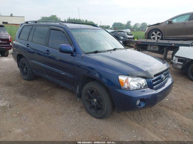  Salvage Toyota Highlander