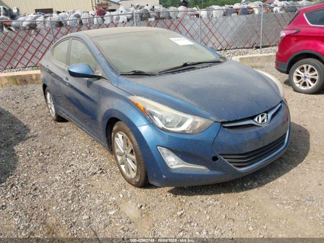  Salvage Hyundai ELANTRA
