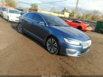  Salvage Lincoln MKZ