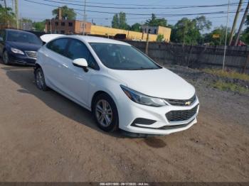  Salvage Chevrolet Cruze