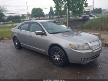  Salvage Lincoln MKZ