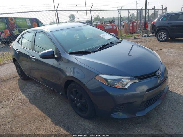  Salvage Toyota Corolla
