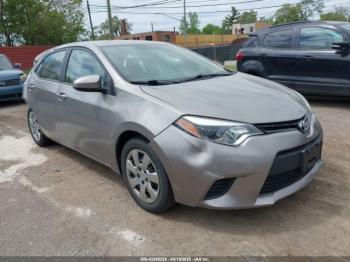  Salvage Toyota Corolla