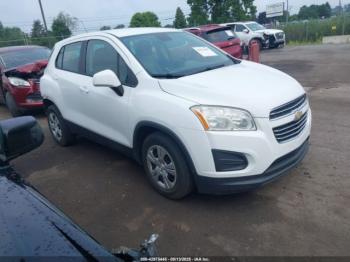  Salvage Chevrolet Trax