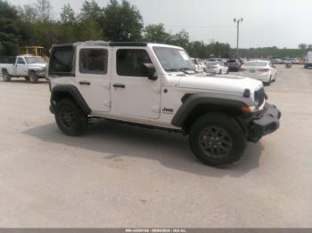  Salvage Jeep Wrangler