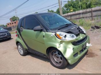  Salvage Smart fortwo