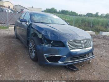  Salvage Lincoln MKZ