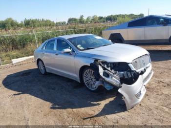  Salvage Lincoln MKZ