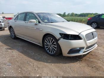  Salvage Lincoln Continental