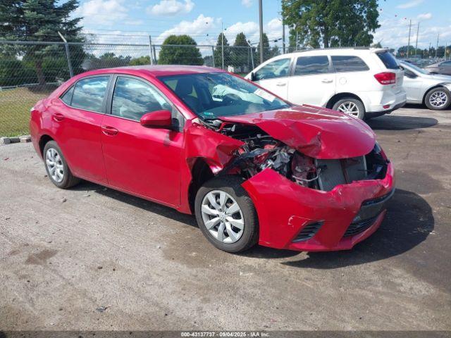  Salvage Toyota Corolla