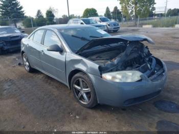  Salvage Pontiac G6