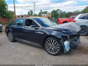  Salvage Lincoln Continental