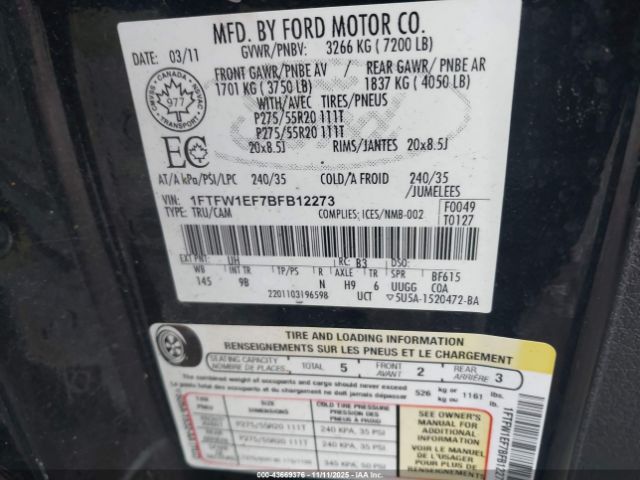 Ford F-150 Platinum Image 11