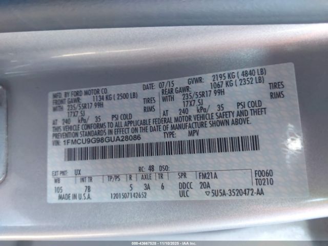 Ford Escape Se Image 8