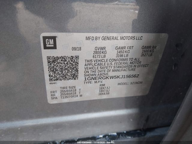 Chevrolet Traverse 1lt Image 8