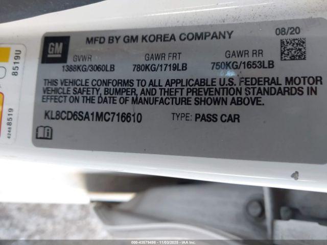 Chevrolet Spark Fwd 1lt Automatic Image 16