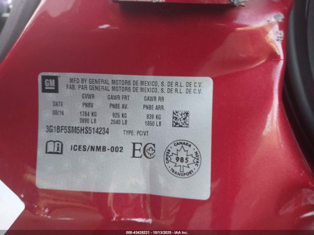 Chevrolet Cruze Premier Auto Image 7